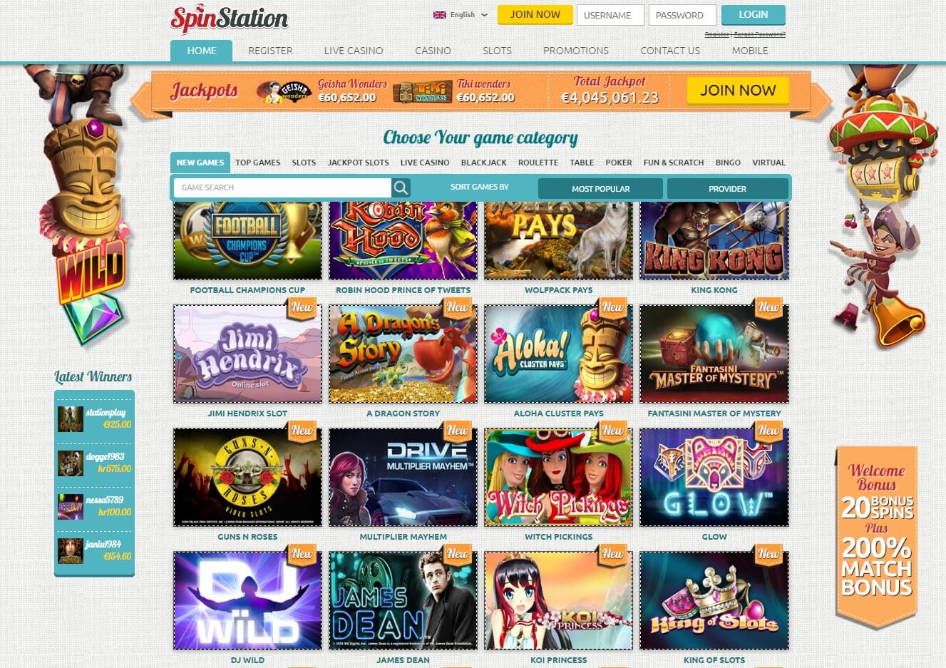 spin station casino review